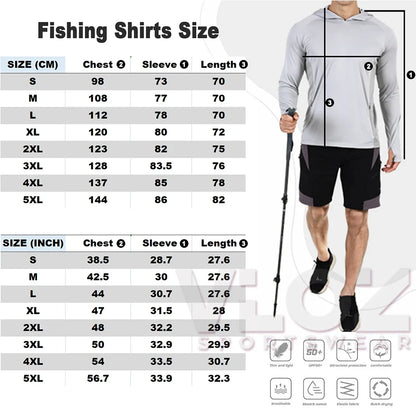 Pelagic Fishing Hoodie Shirts With Mask Men Long Sleeve Men's Fishing Sweatshirt